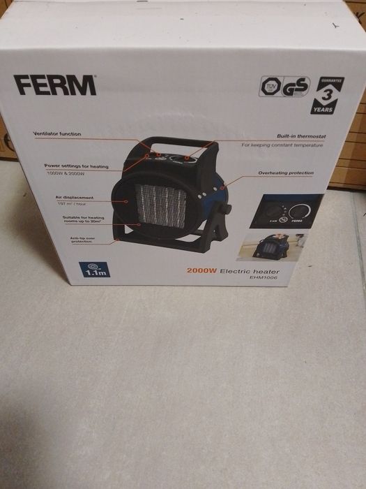 Електрически нагревател Ferm