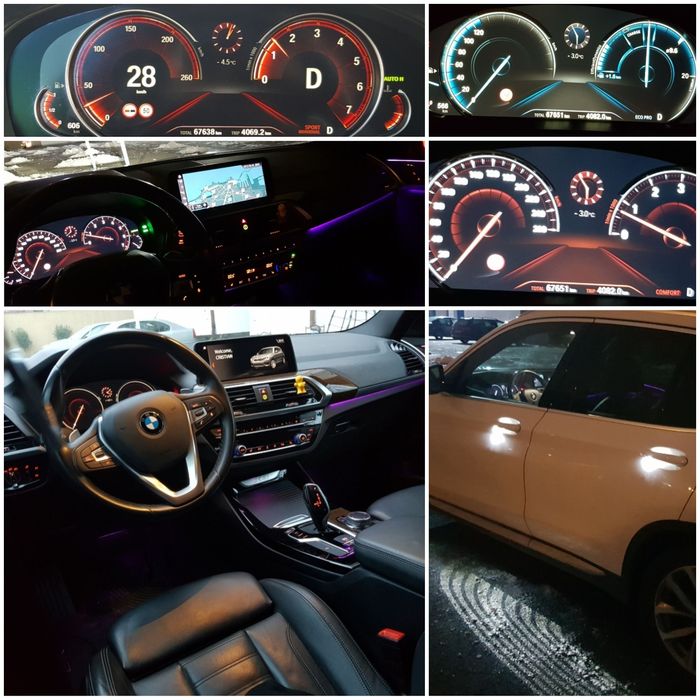 BMW X3, G01,  Benzină | 252 CP | 1998 cm³ | Panoramic | 70.000km