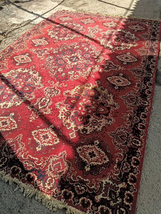 Афганский шерстяной ковер 2 на 3.