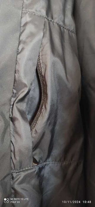 Дълго зимно дамско яке S/М,  черно