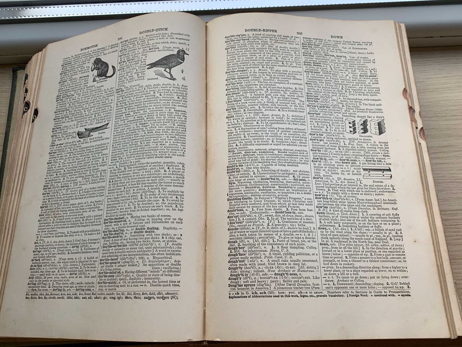 Dictionar Webster 1932 vintage Merriam