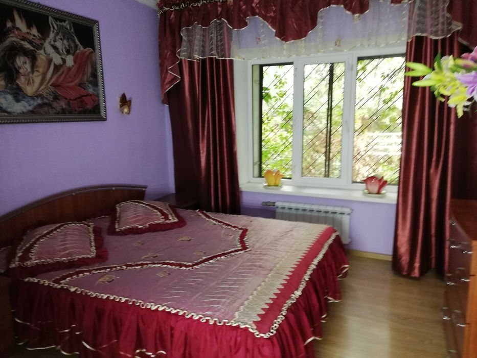 Комплект для спальни - шторы, ламбрекен, покрывало, наволочки