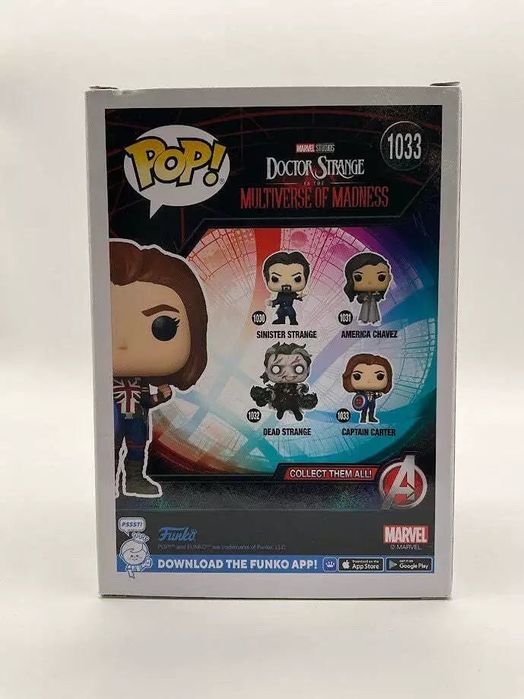 Фигурка Funko POP в наличии! Marvel - Captain Carter №1033