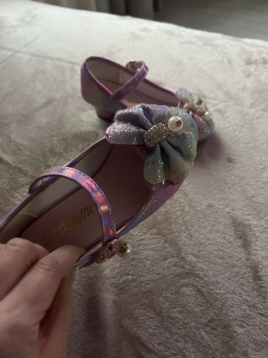 Pantofi cu toc fetite marimea 26