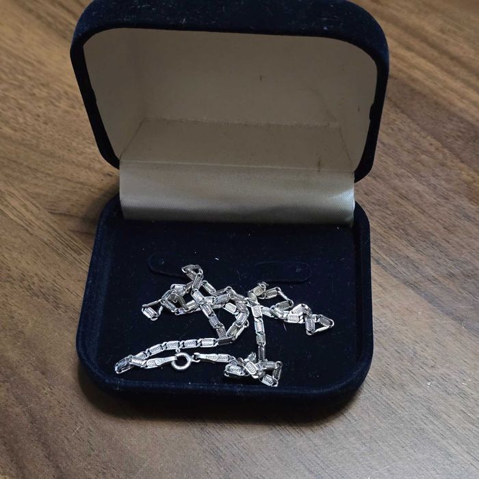 Сребърно синджирче 40 см