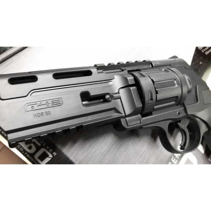 Pistol ~BILE CAUCIUC 200 M/s~ AUTOMATIC cu aer comprimat Airsoft Co2