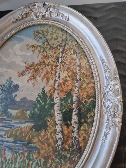 Два гоблена от четерите сезона - Зимата и Есента