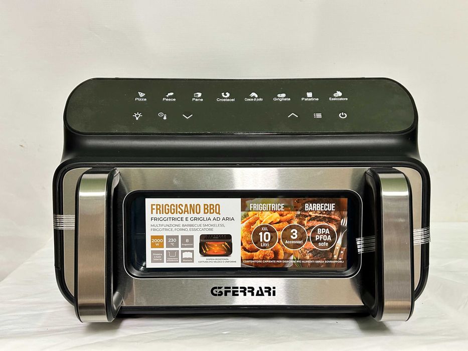 G3 Ferrari G10181 Airfryer BBQ фритюрник с горещ въздух и грил 10L