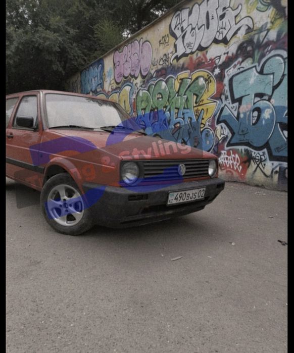 Бампер Передний / Задний Гольф 2