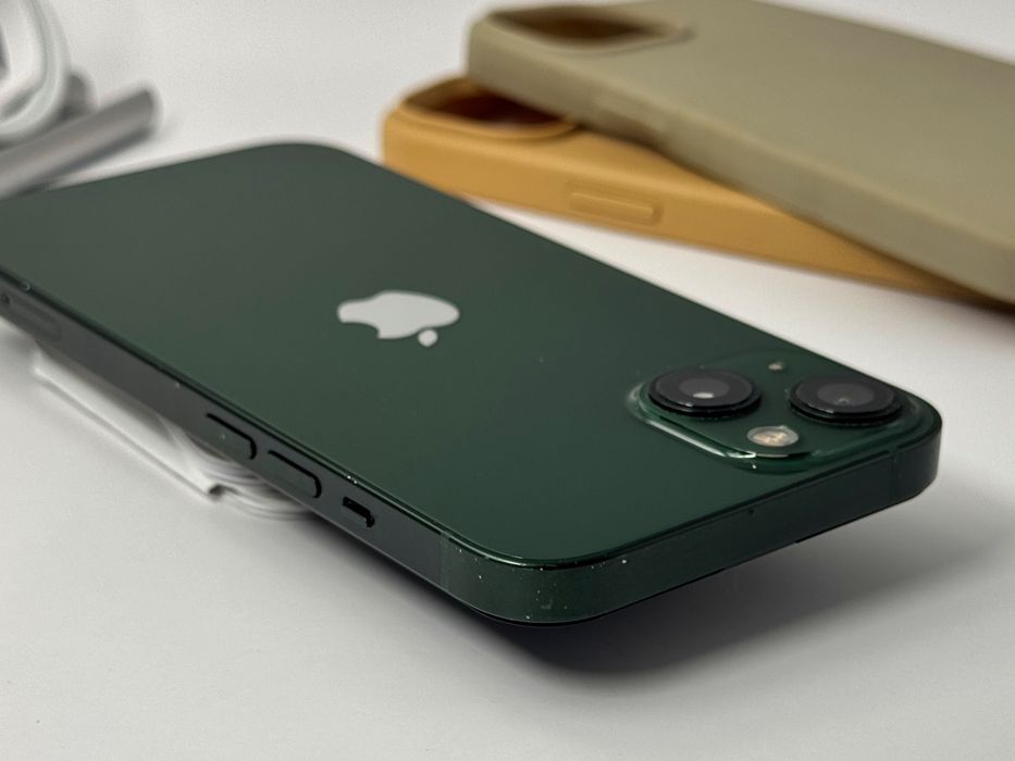 iPhone 13, 128GB, Green, 100% батерия, ОТЛИЧЕН, ГАРАНЦИЯ!