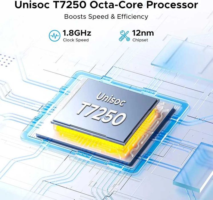 Чисто нов запечатан в целофан 11" таблет DOOGEE Tab G6 256GB 30GB RAM 4G SIM Android 16 Сив