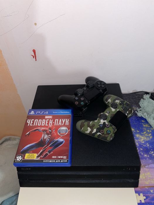Ps4 pro 1tb идеальное состояние пс 4