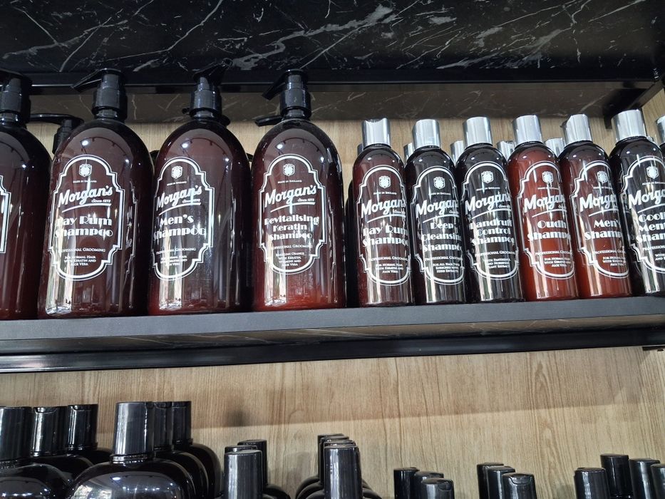 Профессиональный мужской шампунь Morgan’s (Англия)  
​Оригинальная бри