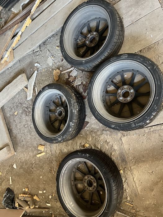 2-х составные диски Rays r19, с резиной