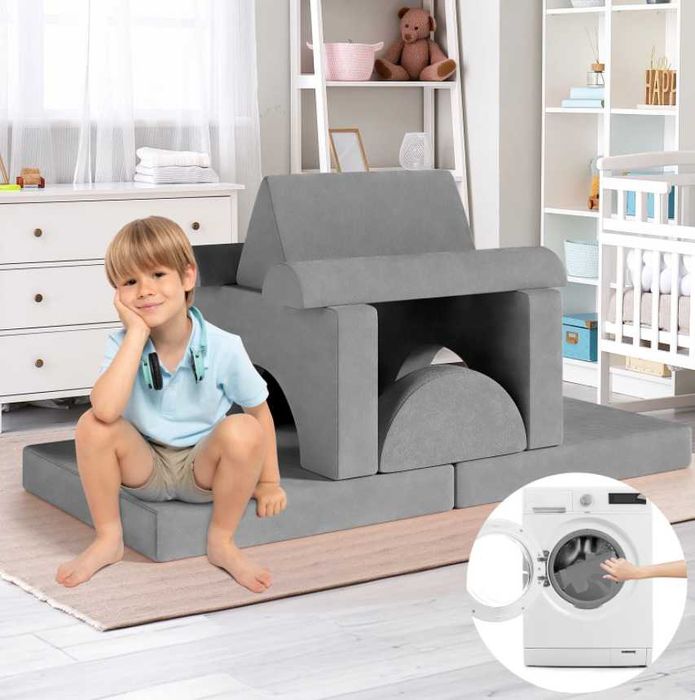 Модулен детски диван за игра / 14 части