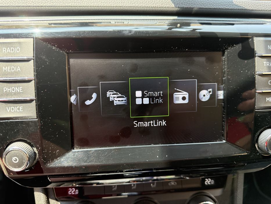 Vand display navigatie Skoda