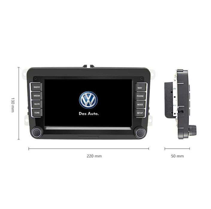 Navigatie Android VW SKODA SEAT Carplay Android Auto+ Camera Marsarier