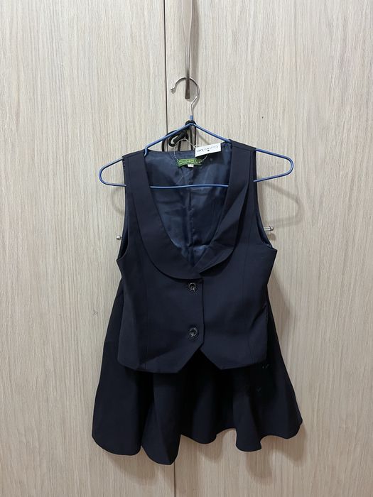 Школьная форма для девочек б/у синяя