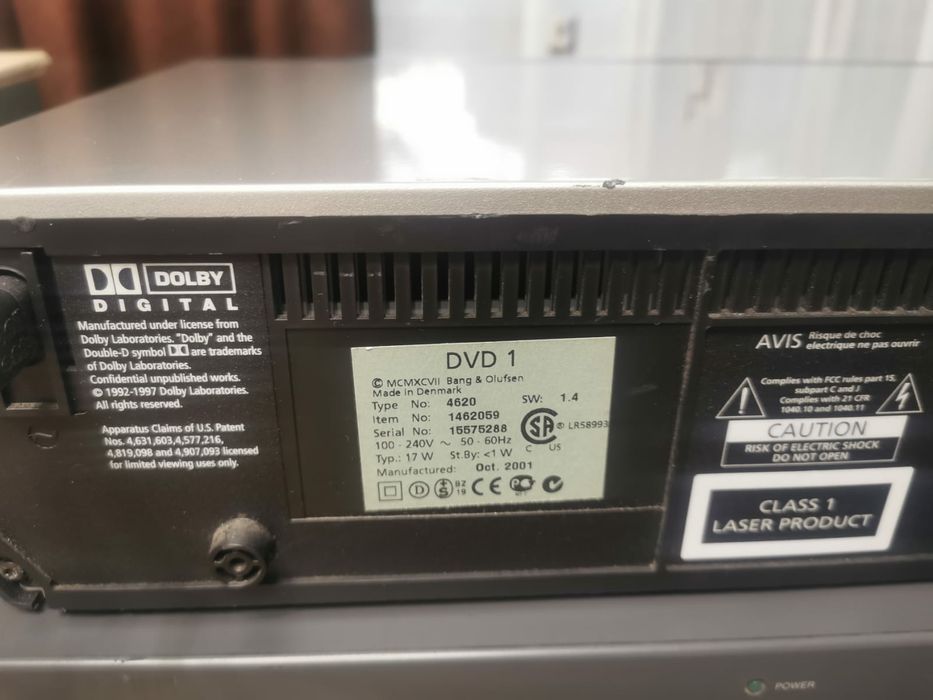 Cd player Bang&Olufsen DVD 1/4620