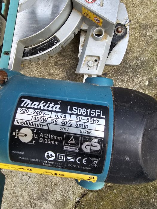 4 Pz Makita Spazzole In Carbonio Originale LS0815FL Seghetto A - Foto 6