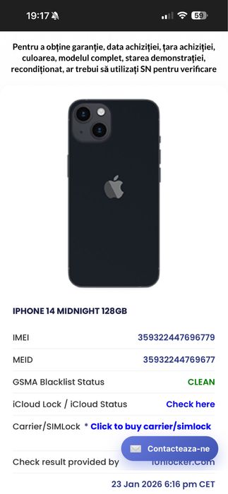 Iphone 14 liber de retea