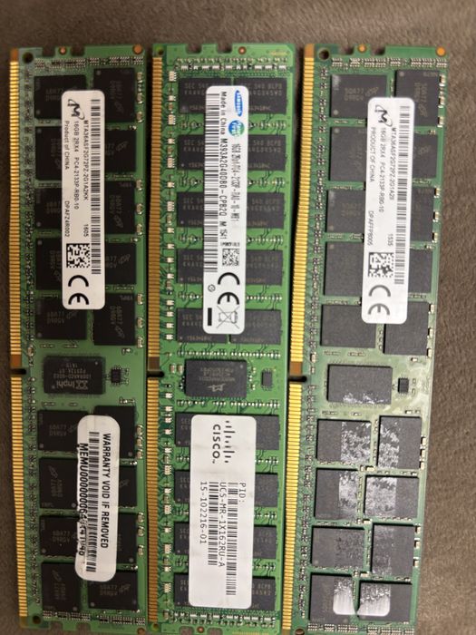 Серверная оперативная память DDR-4, DDR-3