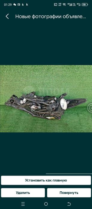 Toyota Estima Фара правая