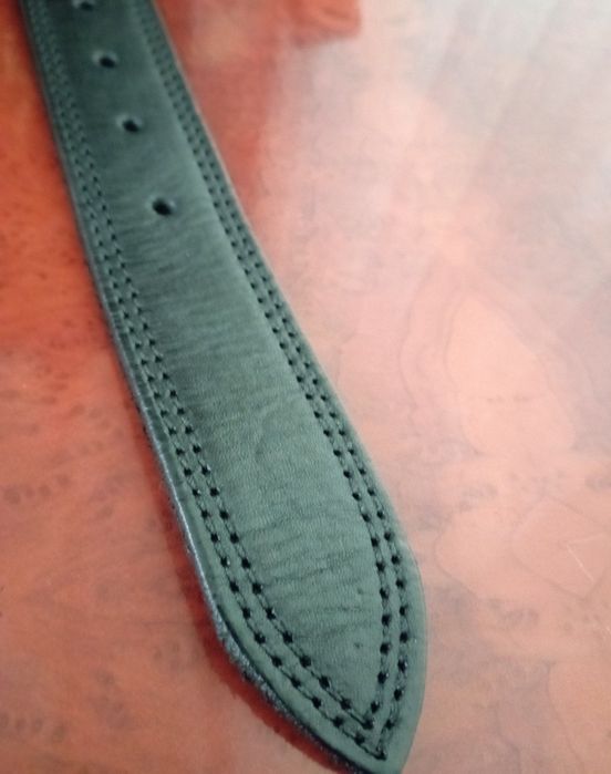 Ремень чистый кожаный