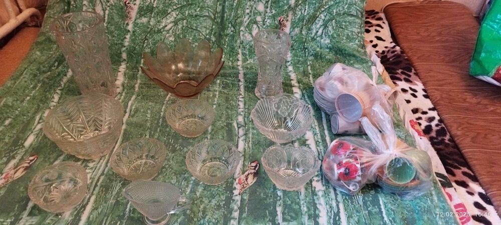 Хрусталь СССР Посуда