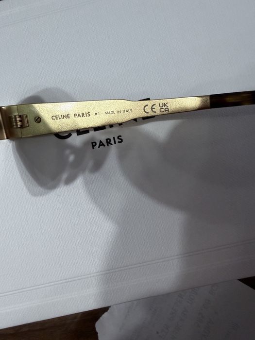 Слънчеви очила Celine Triomphe Gold CL40254U