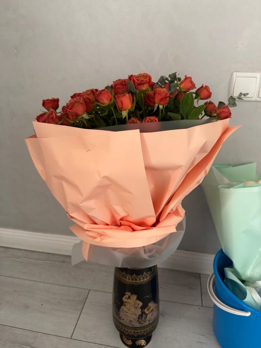 Цветы 3 вида букетов