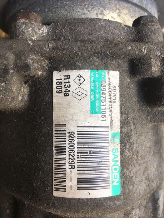 Compresor Ac/Clima Dacia DUSTER 1.5Dci 2010-2015