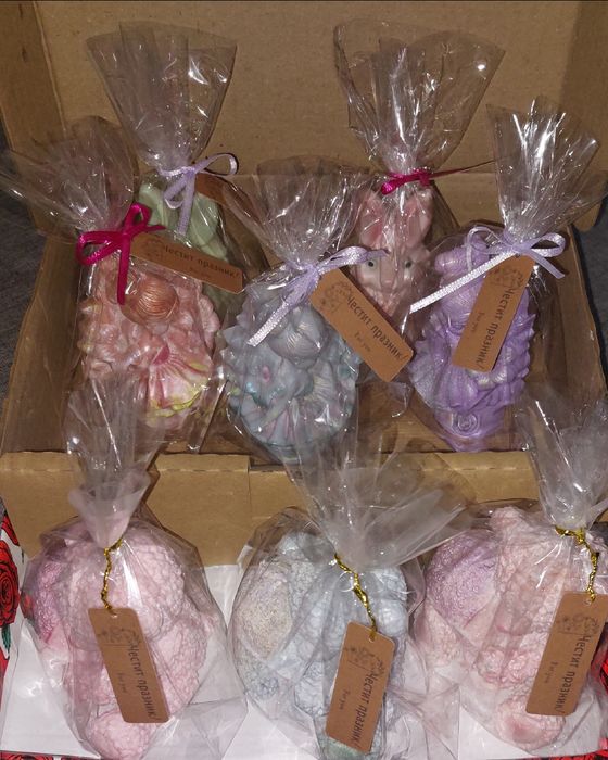 Ръчно направени ароматни свещи