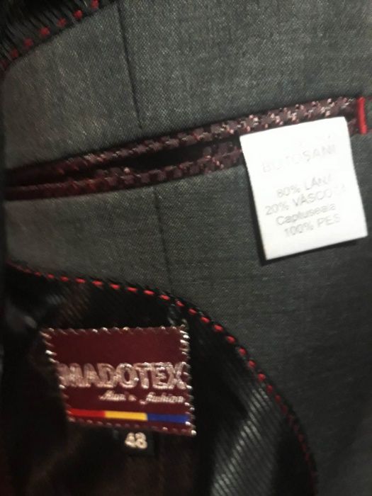 +costum barbatesc adus din afara deosebita de firma