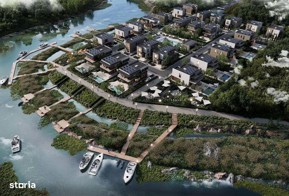 Proiect autorizat 26 vile, lac Snagov, PUZ inclus, Silistea Snagovului