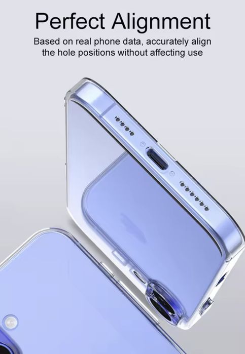 Case iphone 16, Прозрачен кейс