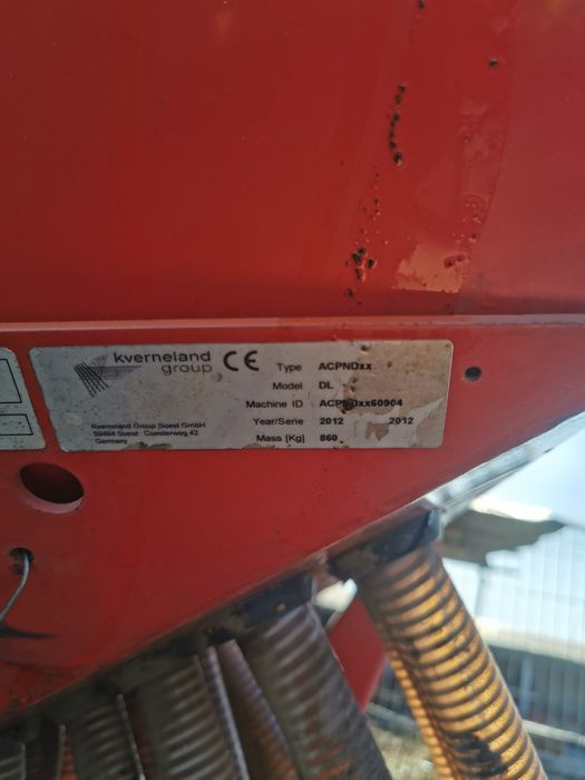 Semanatoare paioase Kverneland Accord DL 3m (2012)