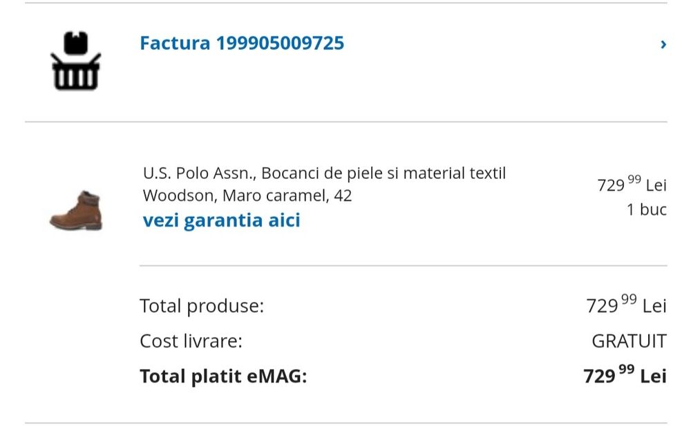 Bocanci piele naturala
