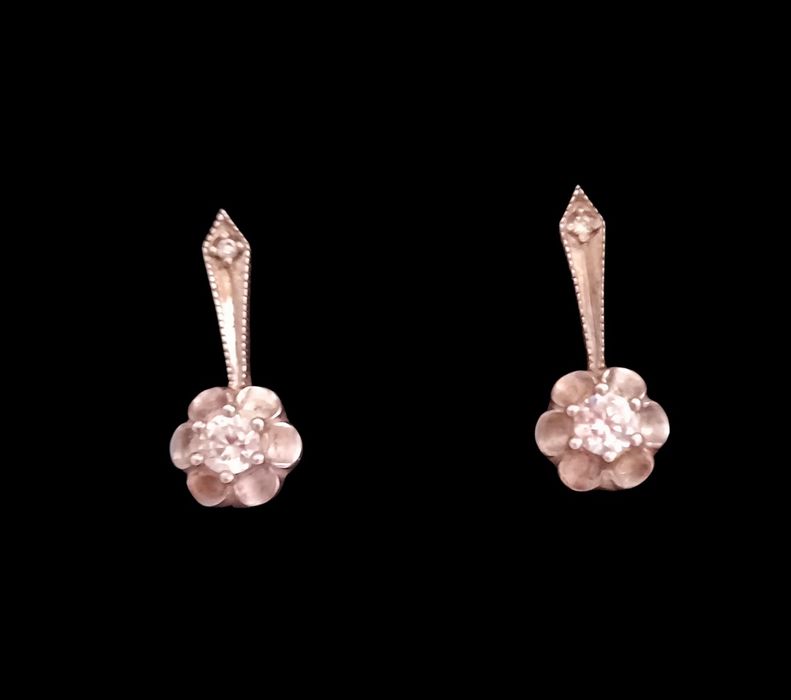 Серьги винтаж. 925 пробы