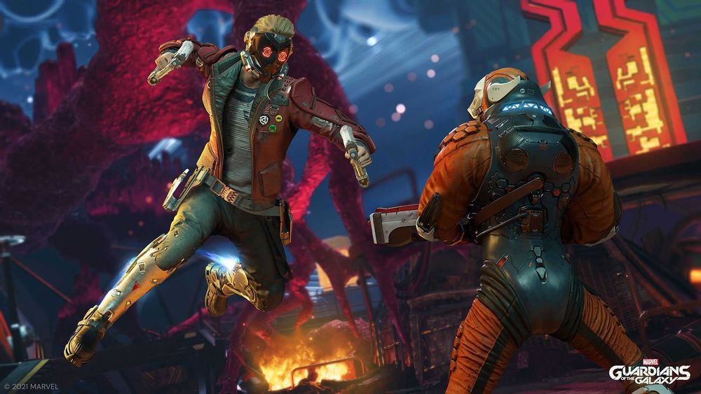 Marvel's Guardians Of The Galaxy (PS4) Игра PS4 PS5 Нова Запечатана