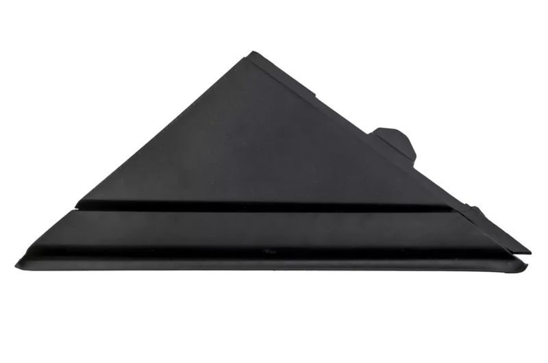 Външен Панел За Преден Ляв Прозорец, Fiat, 500, Черен Мат