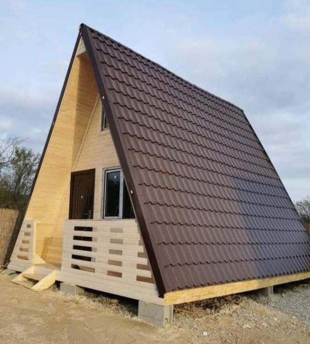 Căsuțe confecționate din lemn tip A