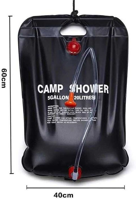 Dus solar portabil 20L pentru camping plaja gradina incalzire solara