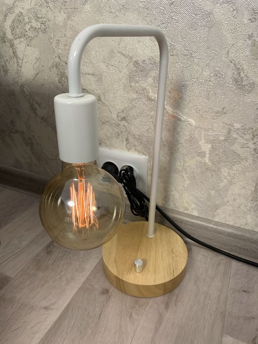 Настольная лампа с диммером лофт стиль