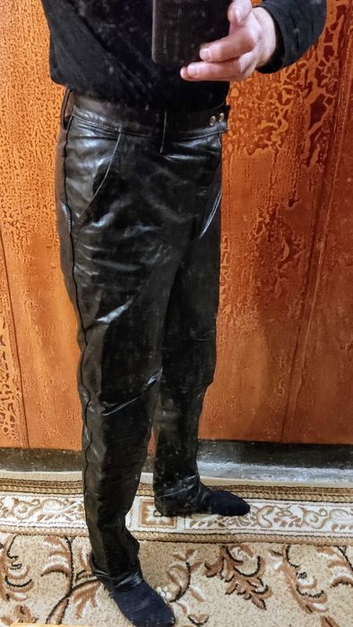 Мъжки кожен панталон