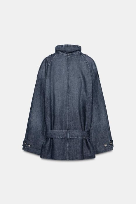 Geaca zara femei blug bumbac premium S