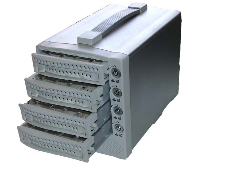 Controler RAID + RACK HDD HighPoint RocketRAID 2224