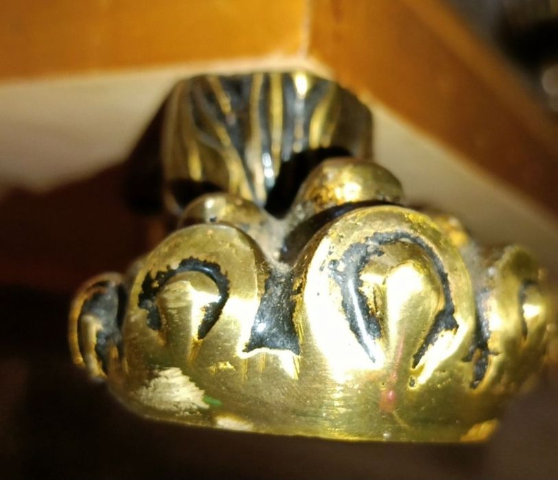 Масивна Холна Маса 14К ЗлатноПокритие