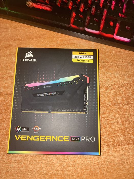 Ram ddr4 vengeance rgb pro ,negociabil