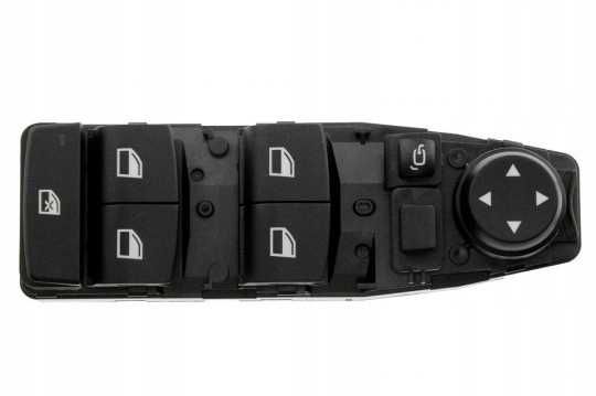 Бутони за ел. стъкла BMW 5 F10/F11 / 5GT F07 / X3 F25 / 6 Gran Coupe / OEM 61319179913 / 61319208111 / 61319238239 / 61319241955